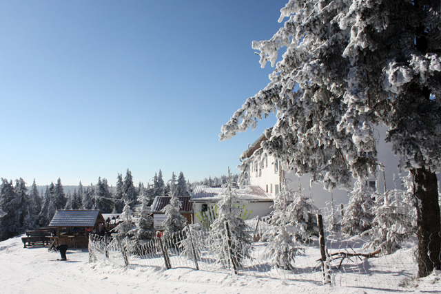 Winterlandschaft am Fichtelberg